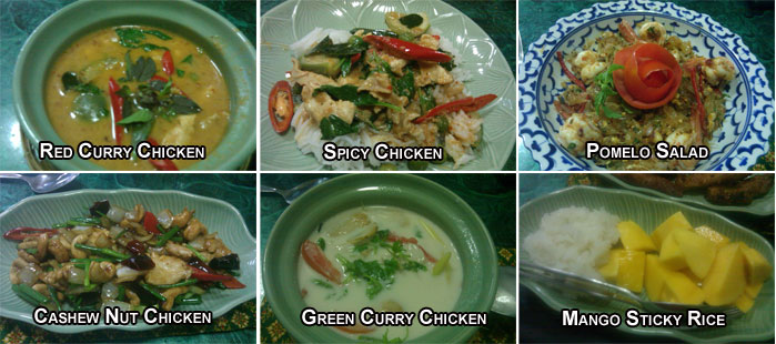 Thai Cooking School Results